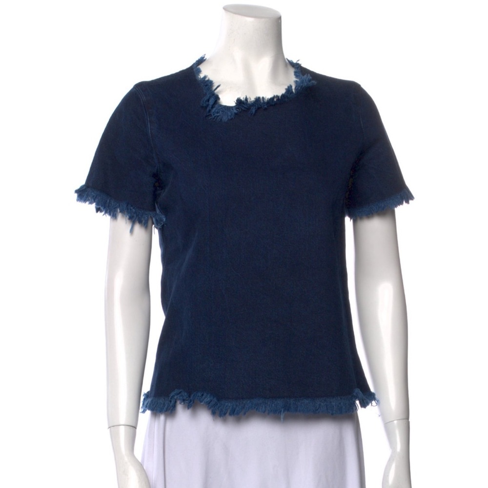 Marques’ Almeida denim top